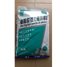 膠砂,磁磚膠,瓷磚膠-卓陽強力瓷磚膠1型灰色-適合鋪地磚和墻身磚